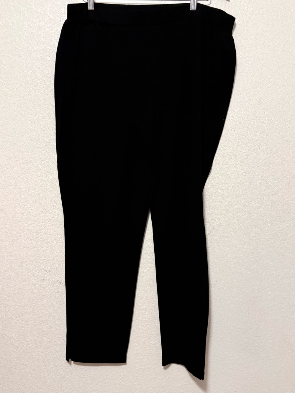 Susana Graver Classic Black Women's Ponte Knit Pants 0161